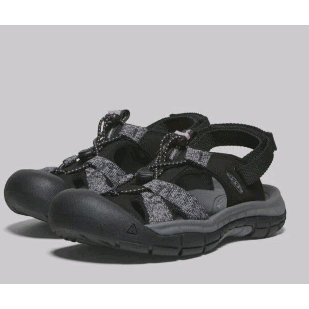 Keen Women's Black and Gray Sandals